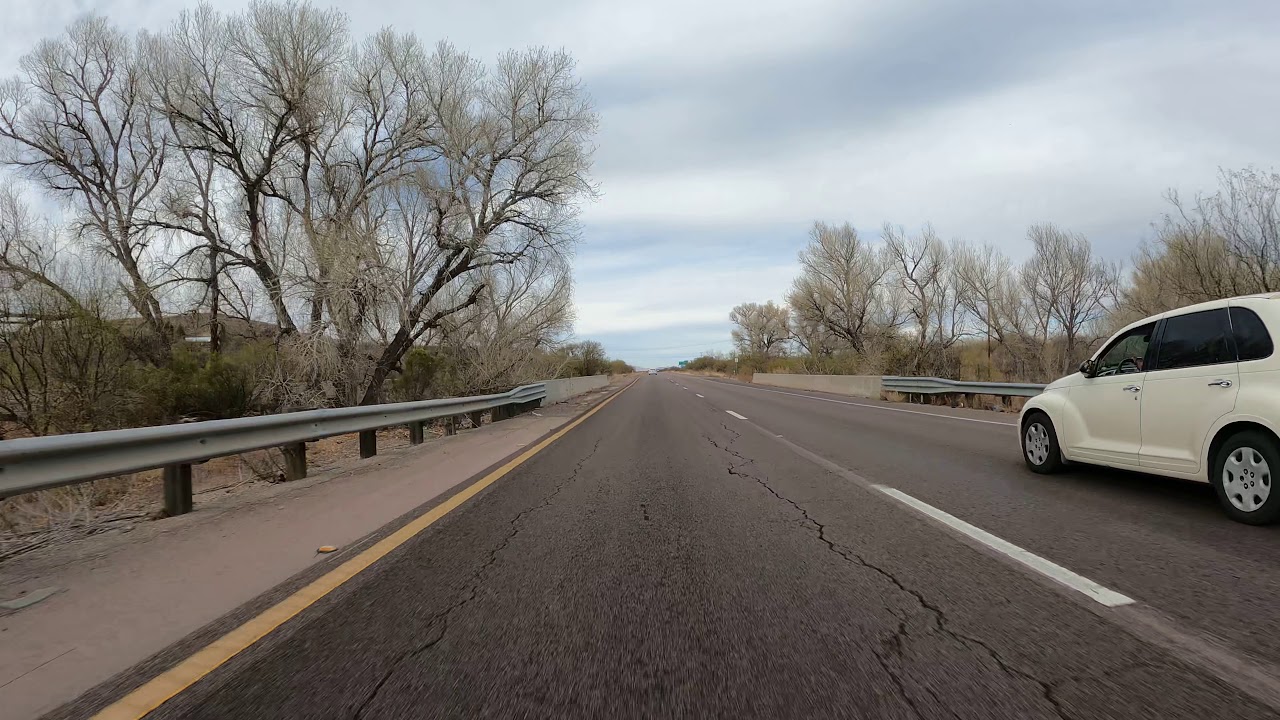 Rio Rico, Tumacacori to Tubac, Arizona on I-19 North, 1 February 2021, GX060179