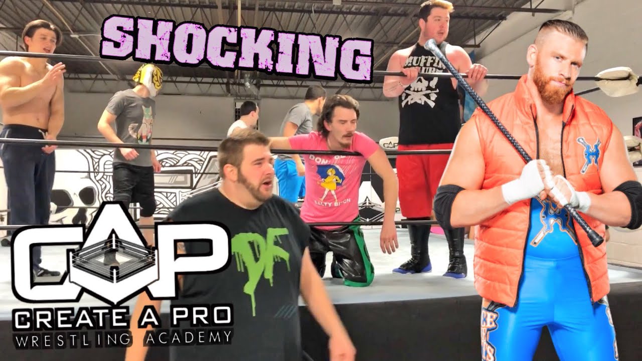 CURT HAWKINS SAVES GTS! - Grim vs Clash for CREATE A PRO Championship! Wrestling School LIVE EVENT!