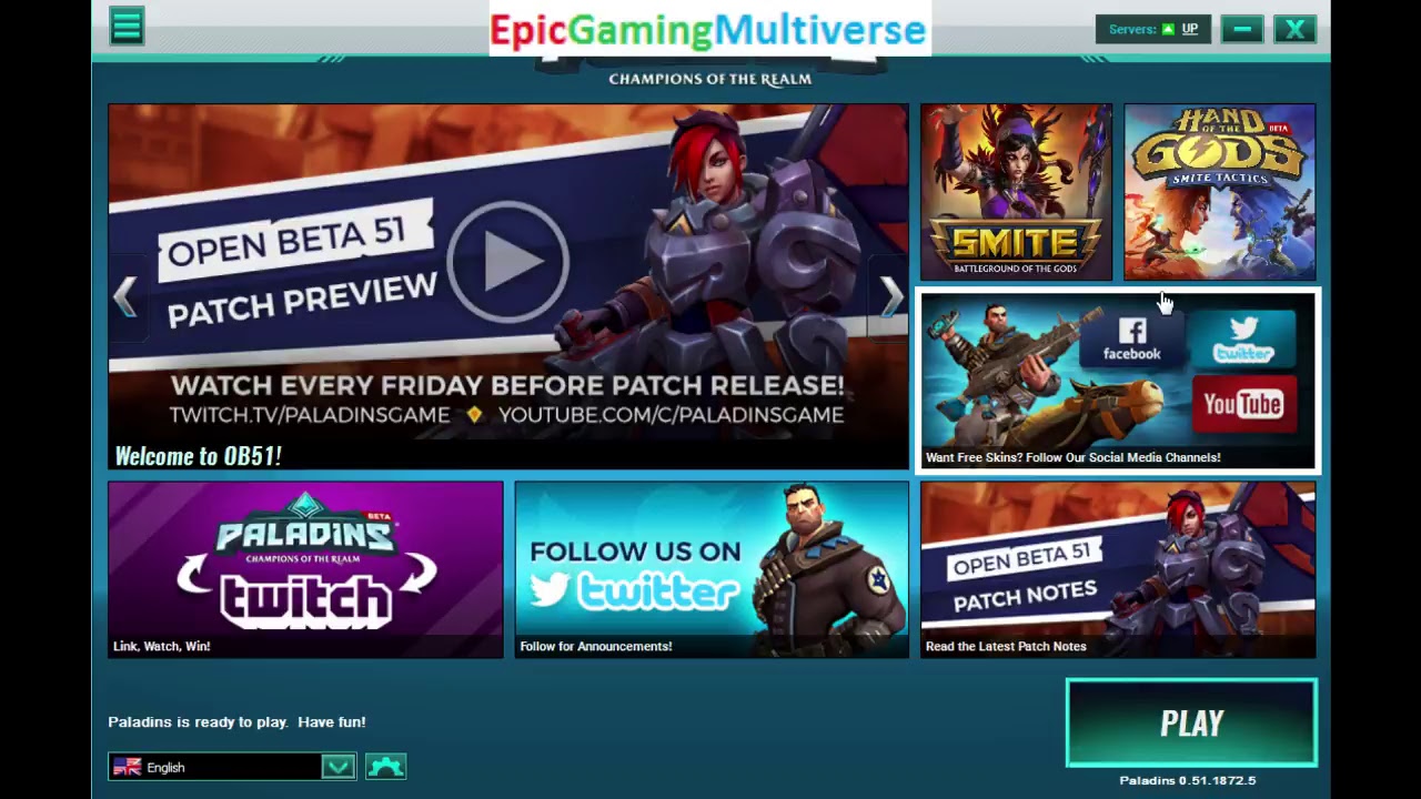 Tutorial For How To Create A Hi Rez Studios Account For Playing Paladins