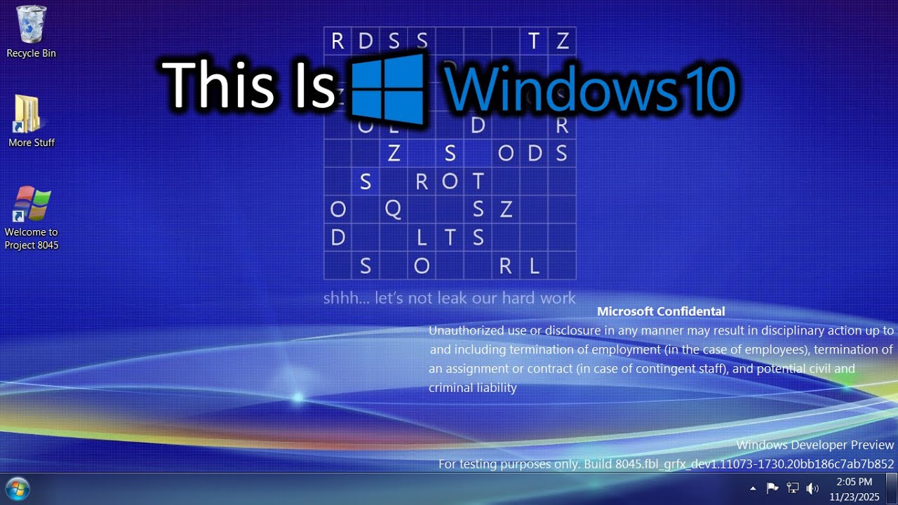 HOW Is This Windows 10?