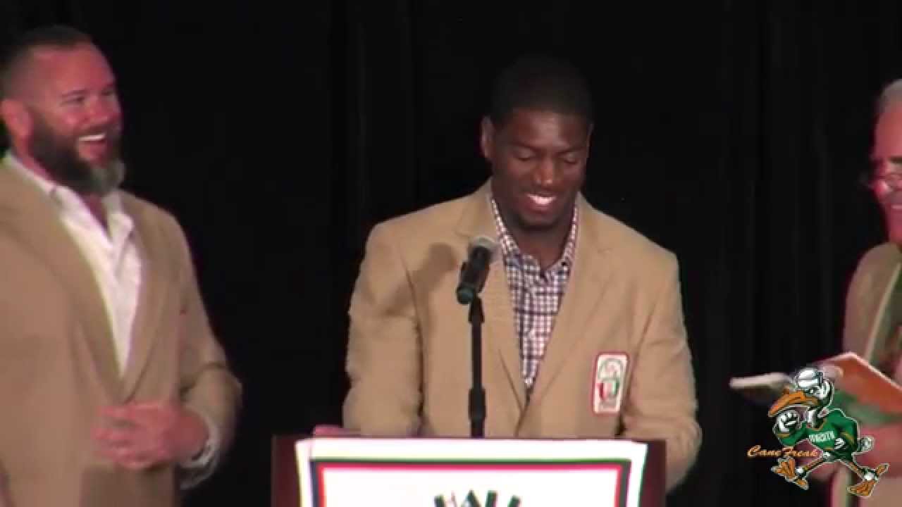 Vilma Induction to TheU Sports Hall of Fame