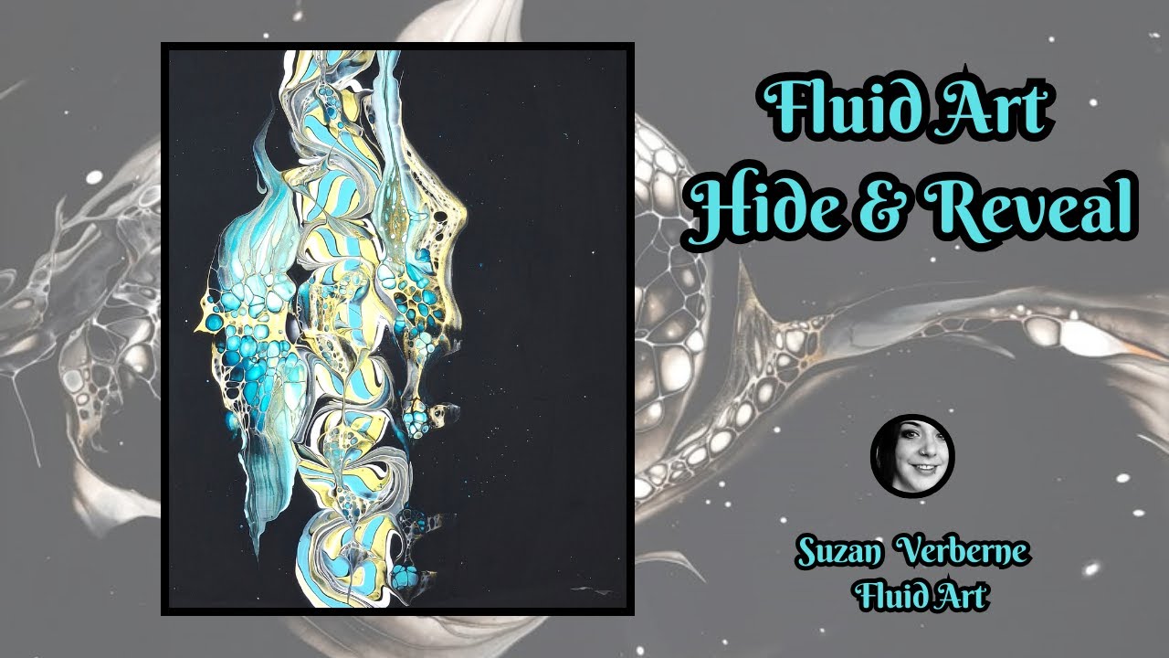 Fluid Art Hide & Reveal – Tribal Rhythms in Flow