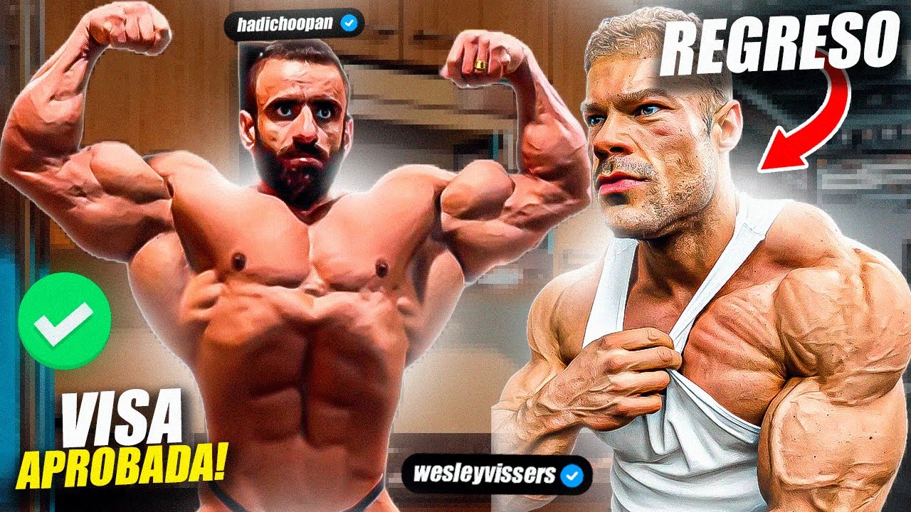 HADI CHOOPAN CONSIGUE VISADO 😱 Y WESLEY EN SU MEJOR FORMA | ARNOLD CLASSIC 2026