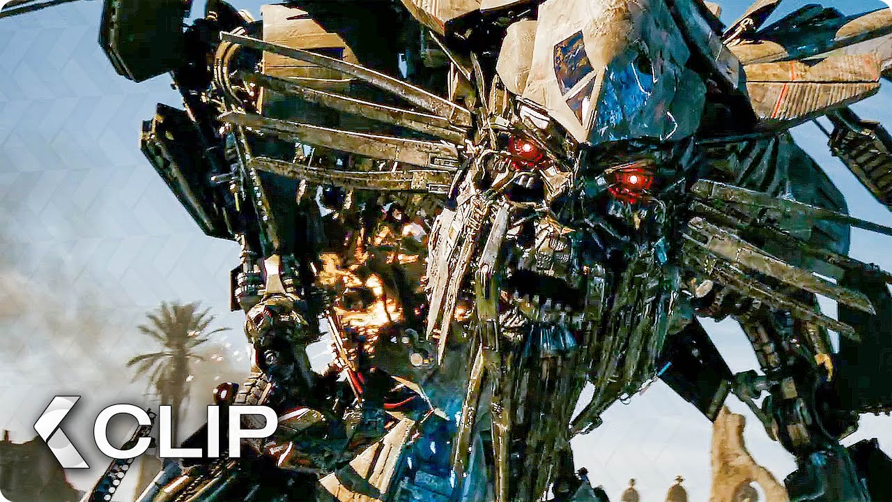 Pyramid Fight Movie Clip - Transformers 2 (2009)