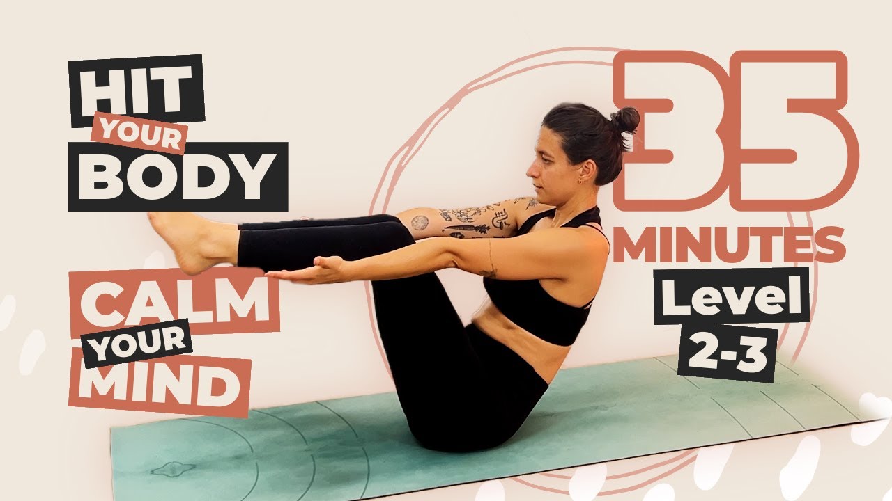 Core on Fire 🔥 35-min Vinyasa Yoga