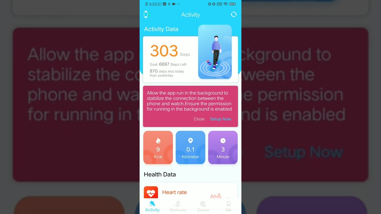 HaWoFit Android Google Fit Authorization Instruction Video
