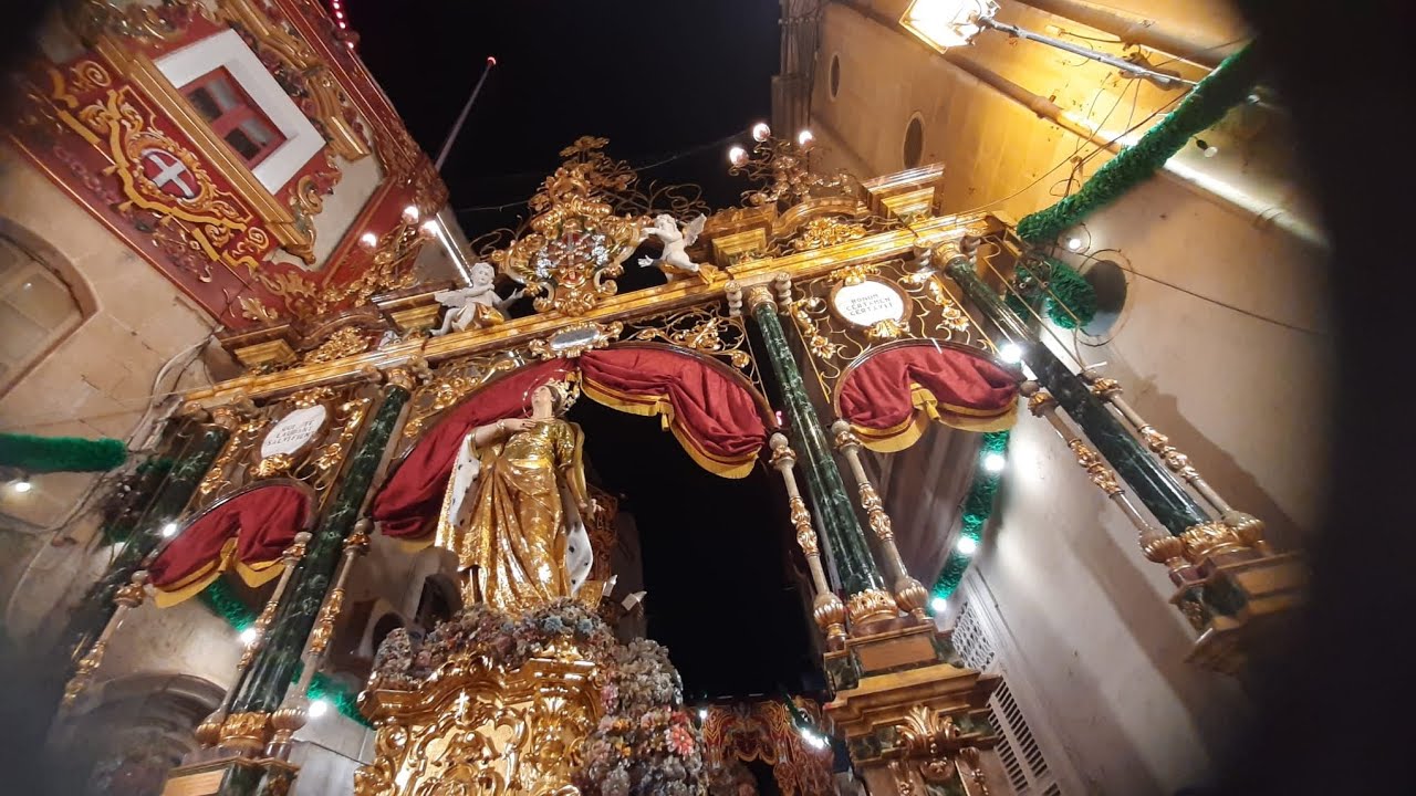 Purcissjoni tal-festa ta' Santa Katarina Zurrieq Malta . 1/9/2024
