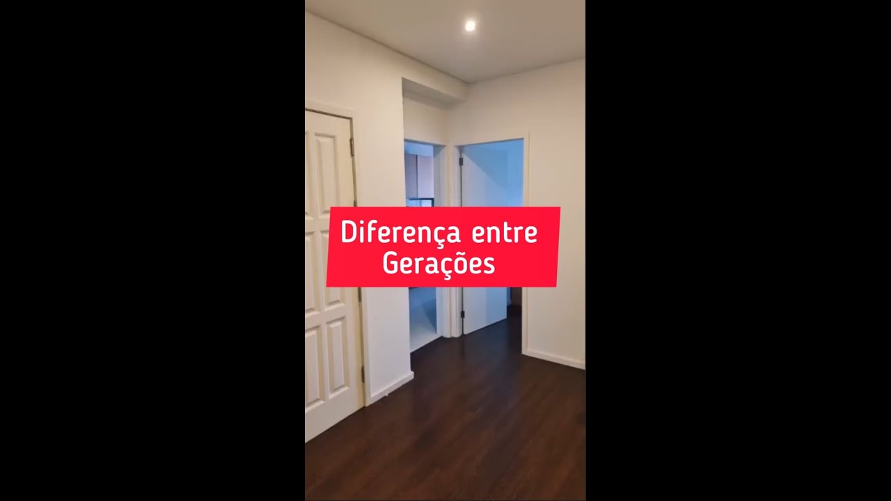 A Diferen&ccedil;a entre Gera&ccedil;&otilde;es #shorts