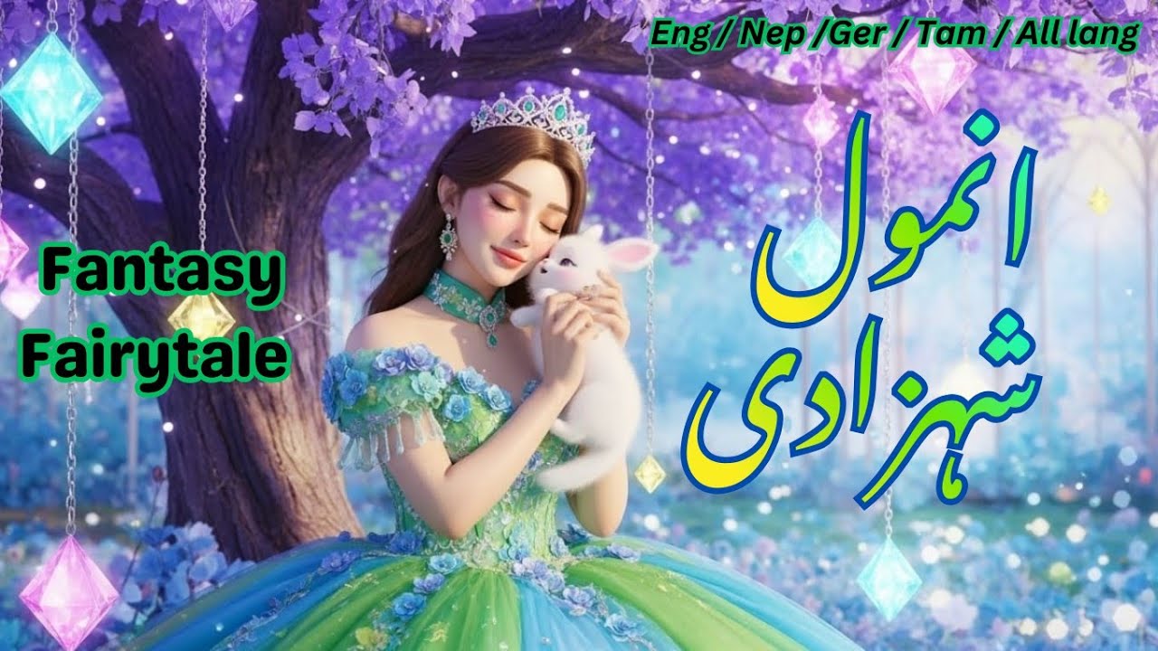 Anmol Shahzadi | Fairytale in Urdu/Hindi | Princess Story | Urdu story #shazwithroughai #fairytale 