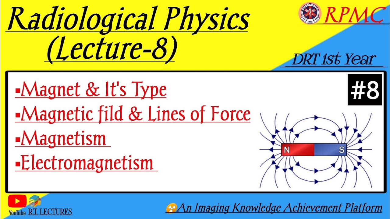 Magnet || Types of Magnet || Magnetism || Electromagnetism || Radiological Physics L-8