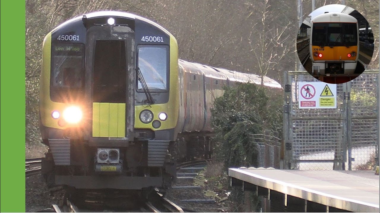 Trains at Oxshott