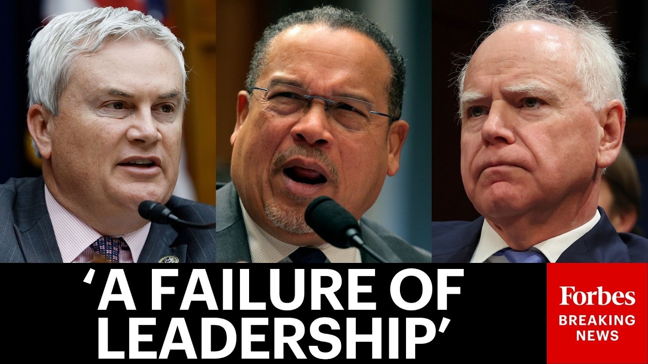 BREAKING: Jim Comer Castigates Gov. Tim Walz, AG Keith Ellison To Their Faces