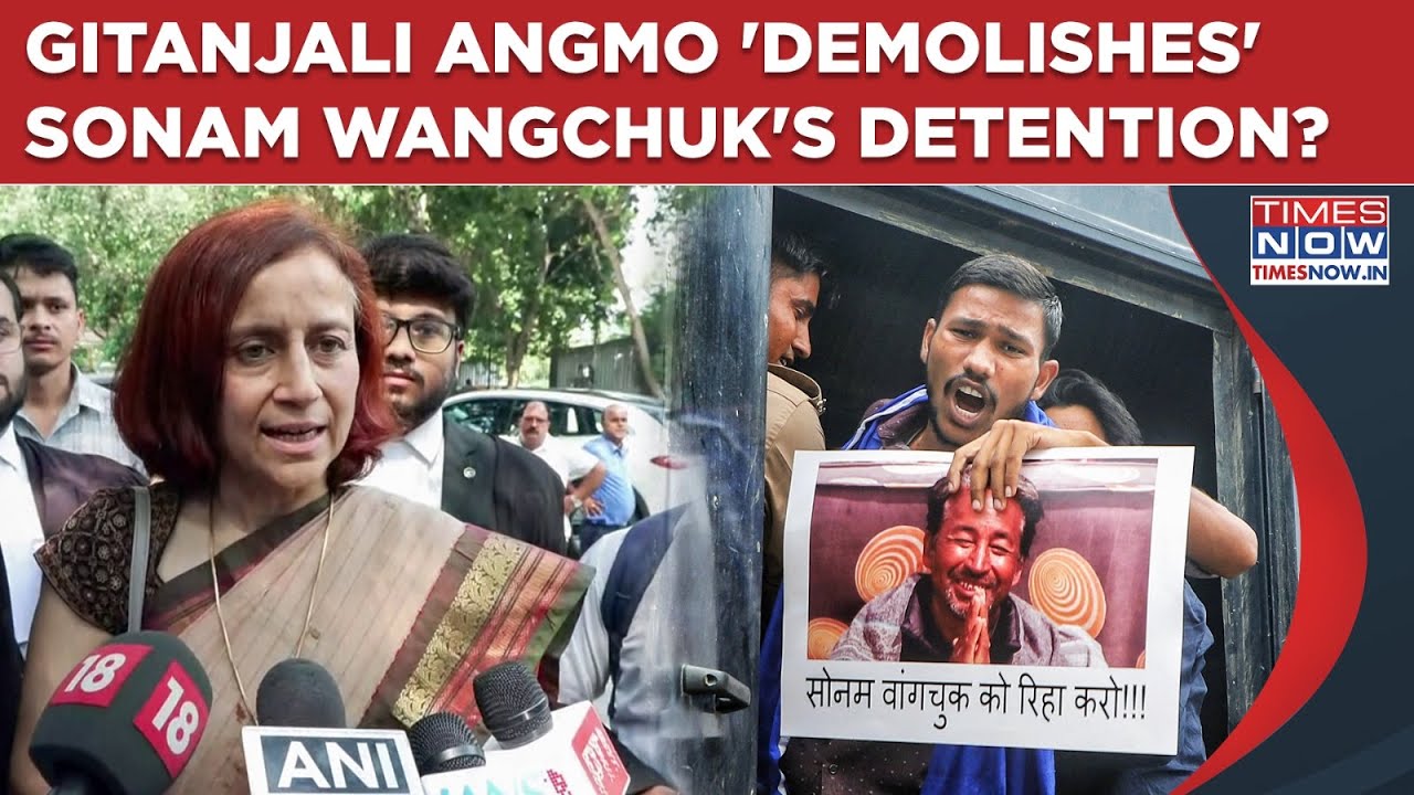 Sonam Wangchuk Detained For Something He Never Said? Watch How Gitanjali Angmo 'Demolished' Claims