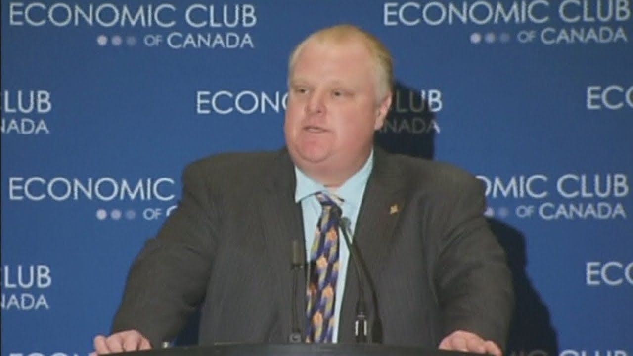 Toronto Mayor stuck in a lift: Rob Ford apologises for drunken rant