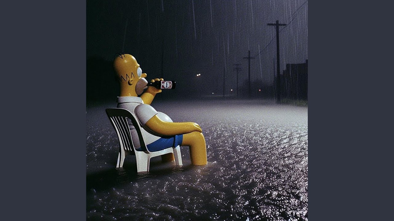 Relaxing Sound, Rain in the city - south France
