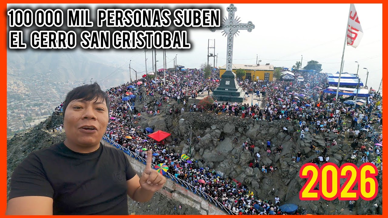 ⛰️Sub&iacute; al CERRO SAN CRIST&Oacute;BAL EN SEMANA SANTA 2026  | Moi vlogs 