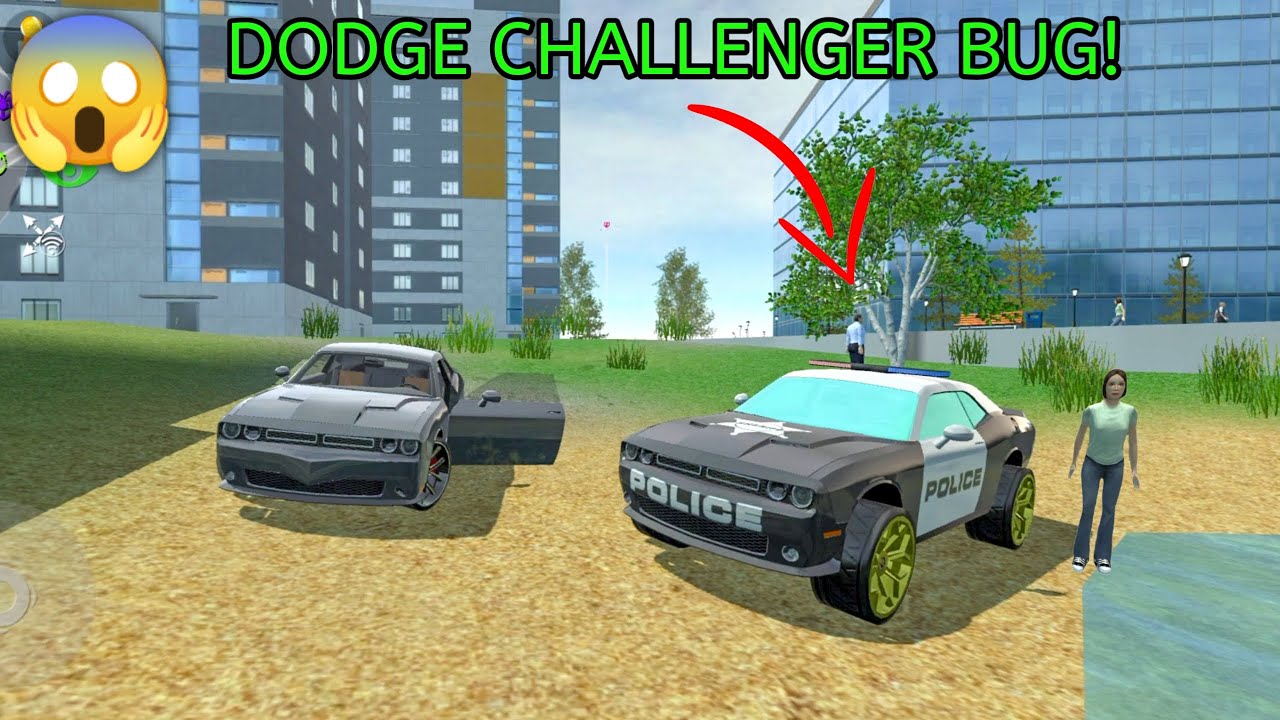 Car Simulator 2 - Dodge Challenger Bug - Police Car - Car Games Android Gameplay
