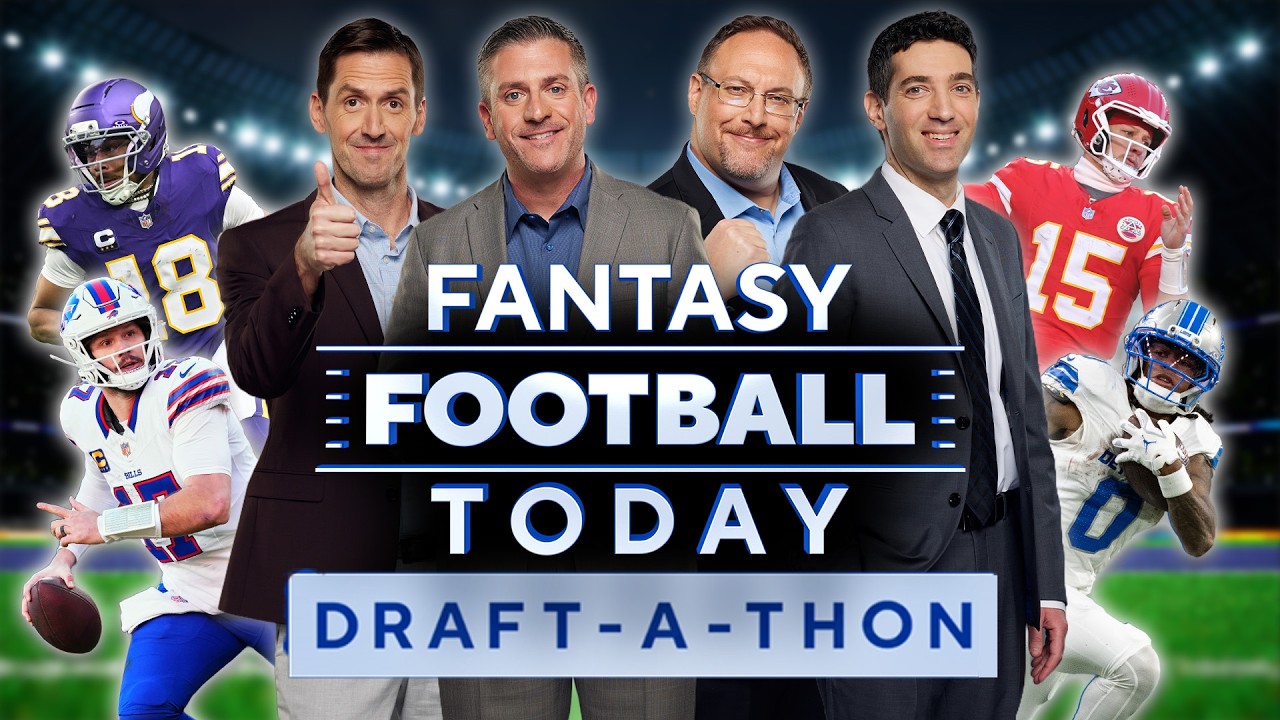 Last Chance Draft Prep: 3 Hours for St. Jude w/ Industry EXPERTS Fantasy Football Today Draft-a-Thon