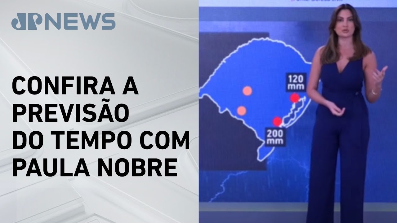 Chuva forte causa estragos no Sul do Brasil | Previsão do Tempo