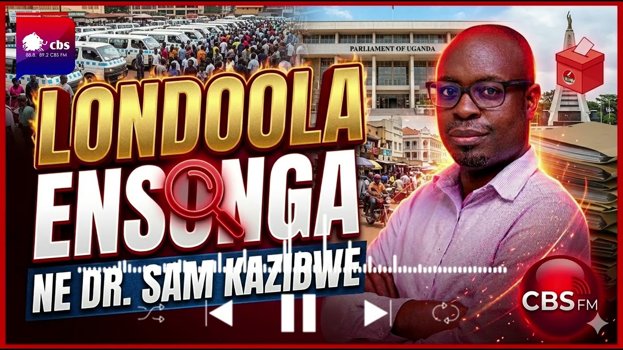 Tukuba tooci mu alipoota ya Ssaababalirizi w’ebitabo bya gavumenti.Mu studio tuli n’aba  (CSBAG)