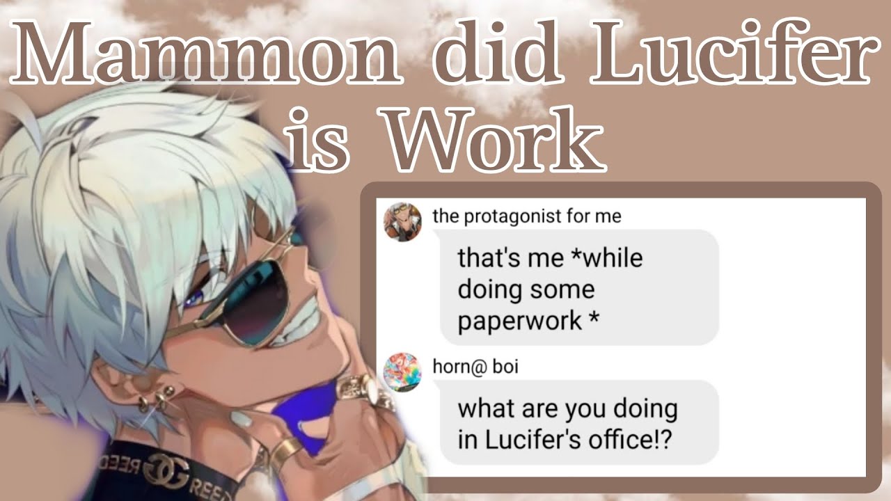 Obey me text:Mammon did Lucifer's Work