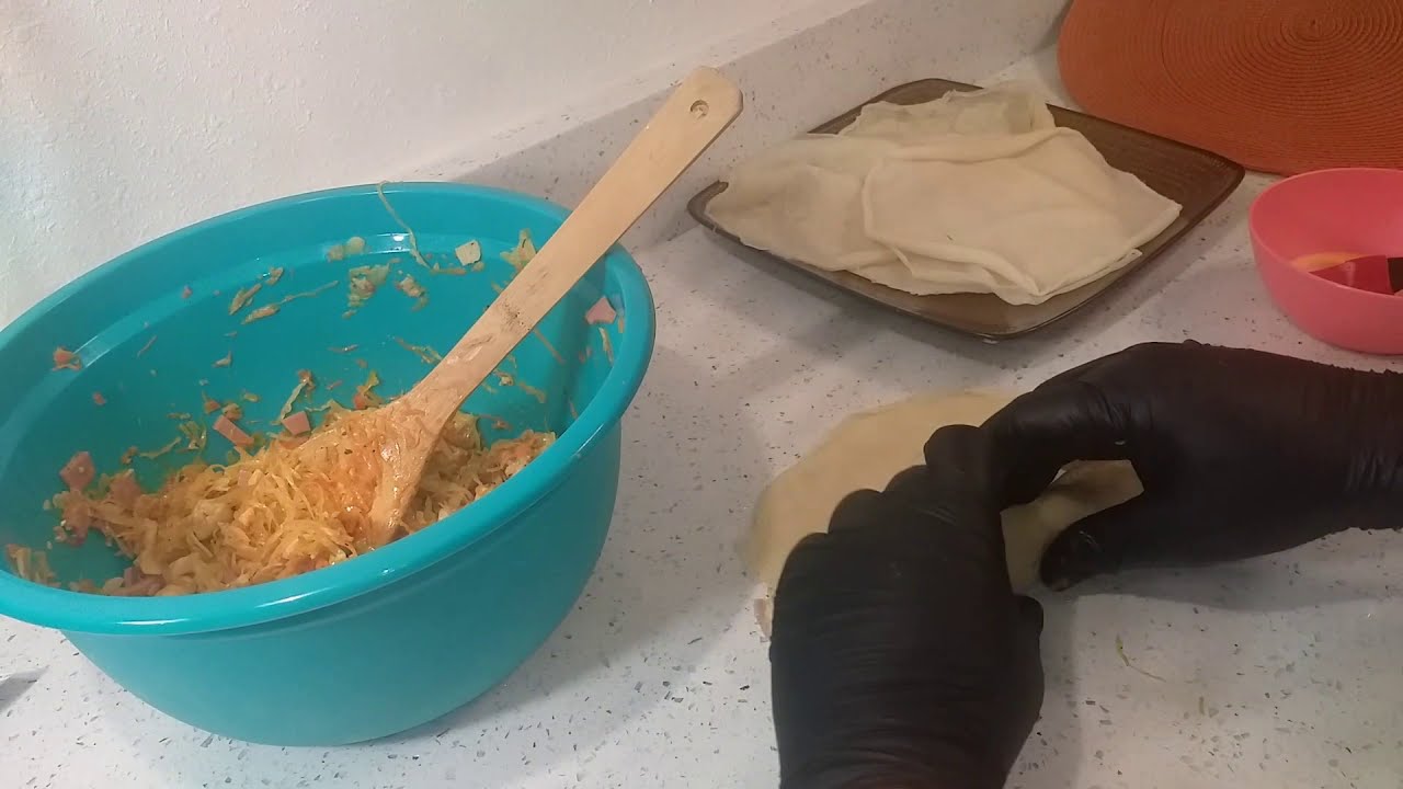 Lumpias y salsa agridulce, Dos recetas en un video🇨🇴🇨🇴🇨🇴🇨🇴