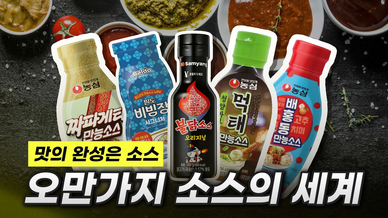 오만가지 소스의 세계🧂 | 요리를 바꾸는 소스의 힘🍳 | 알쓸식잡 ep.15