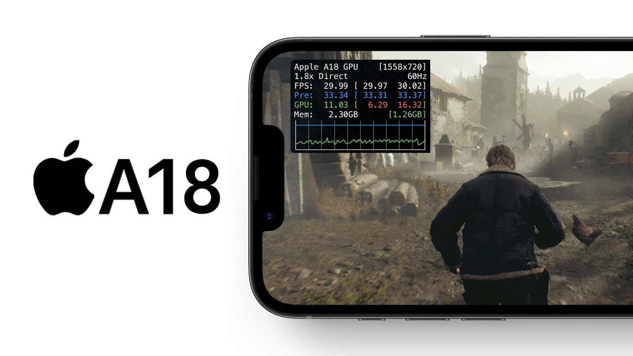 iPhone 16e с A18 — Тестирование 20 игр для ПК/консолей