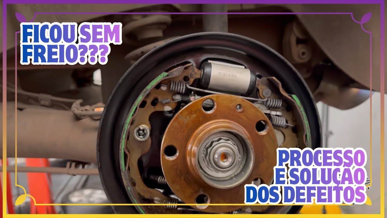 Como é feita uma revisão do sistema de freio de boa qualidade.