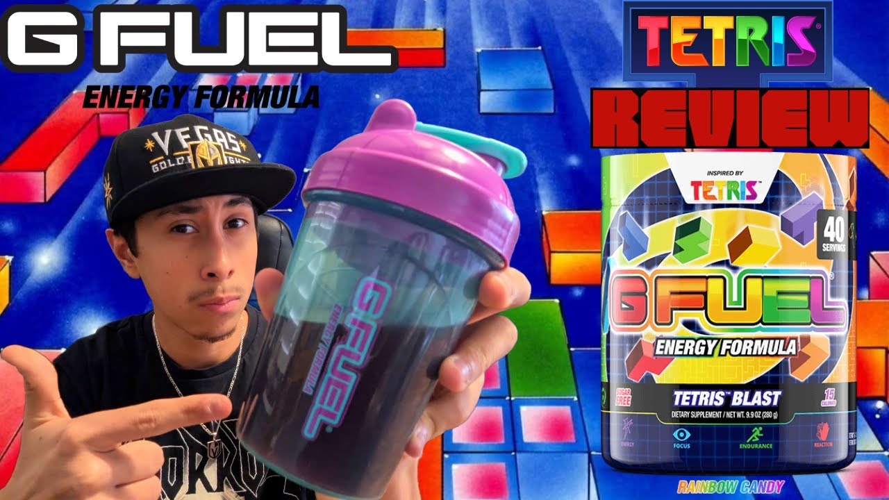 GFUEL x Tetris Blast (Rainbow Candy) Review