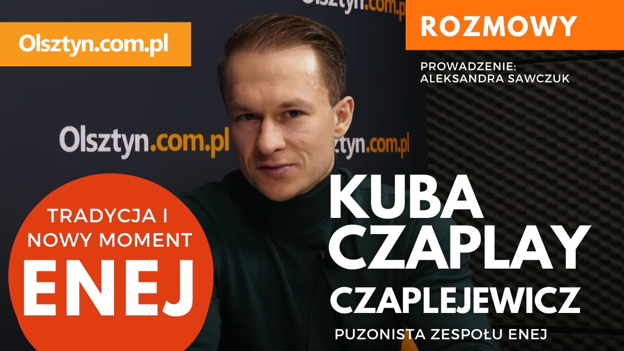 Kuba „Czaplay” Czaplejewicz z zespołu Enej o karierze muzycznej i sportowym duchu walki