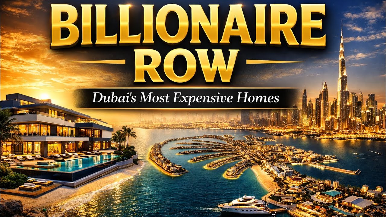 Inside Dubai’s Billionaire Row | Ultra-Luxury Living on Palm Jumeirah