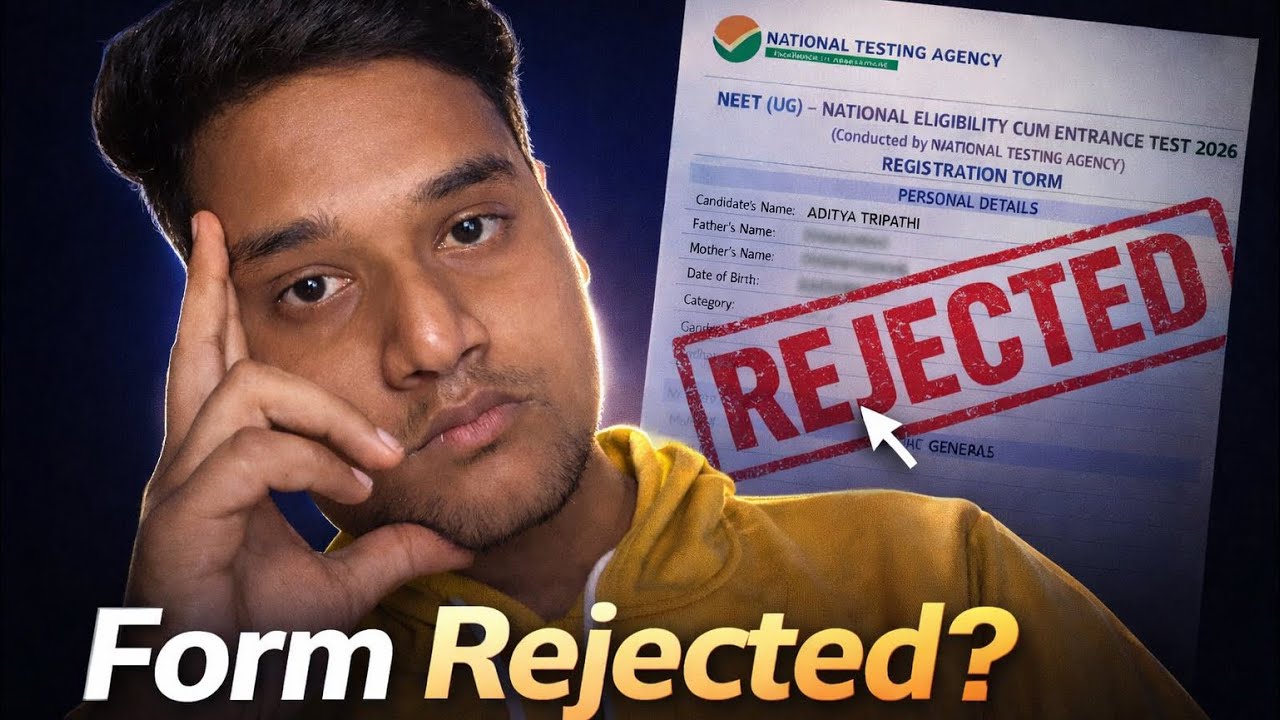 I Almost “MESSED UP” My NEET Form…😭 | Aditya Tripathi 