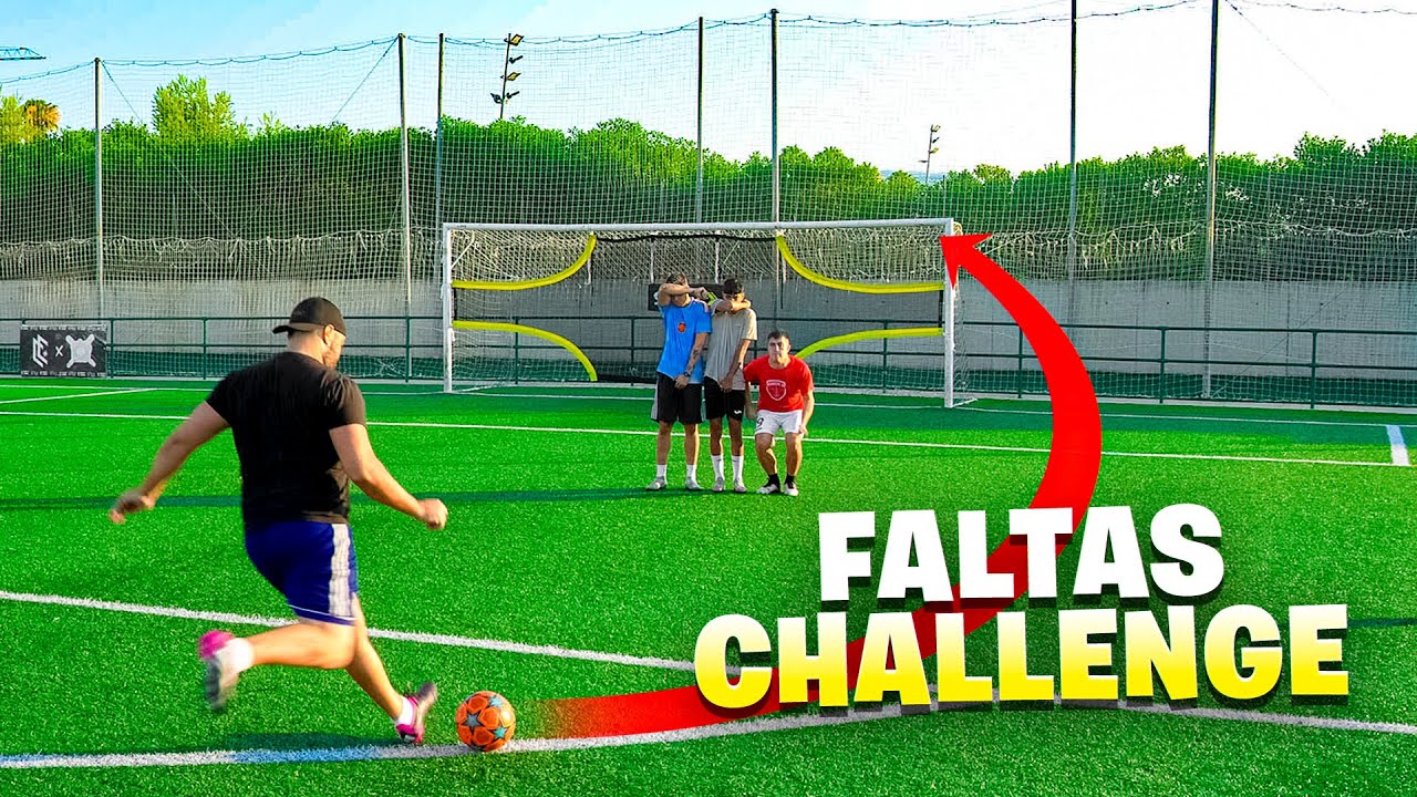 ⚽️ FALTAS CHALLENGE ☄️Retos de Fútbol