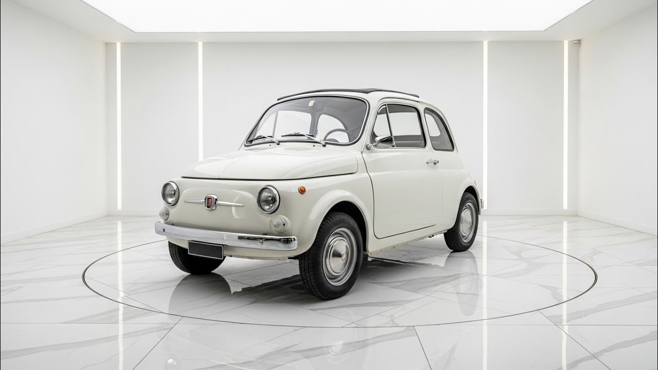 FIAT 500 - Легендарный Итальянский Автомобиль | Обзор в Белом Люкс Шоуруме 🚗✨