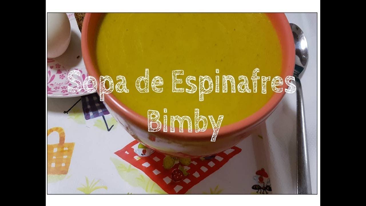 Sopa de Espinafres na Bimby #2 | Lowcarb = Paleo ♡
