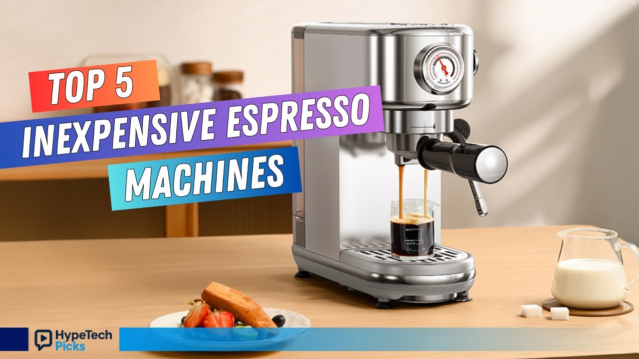 ▶️ Top 5 Best Inexpensive Espresso Machines 2025 &ndash; Budget-Friendly Picks ☕