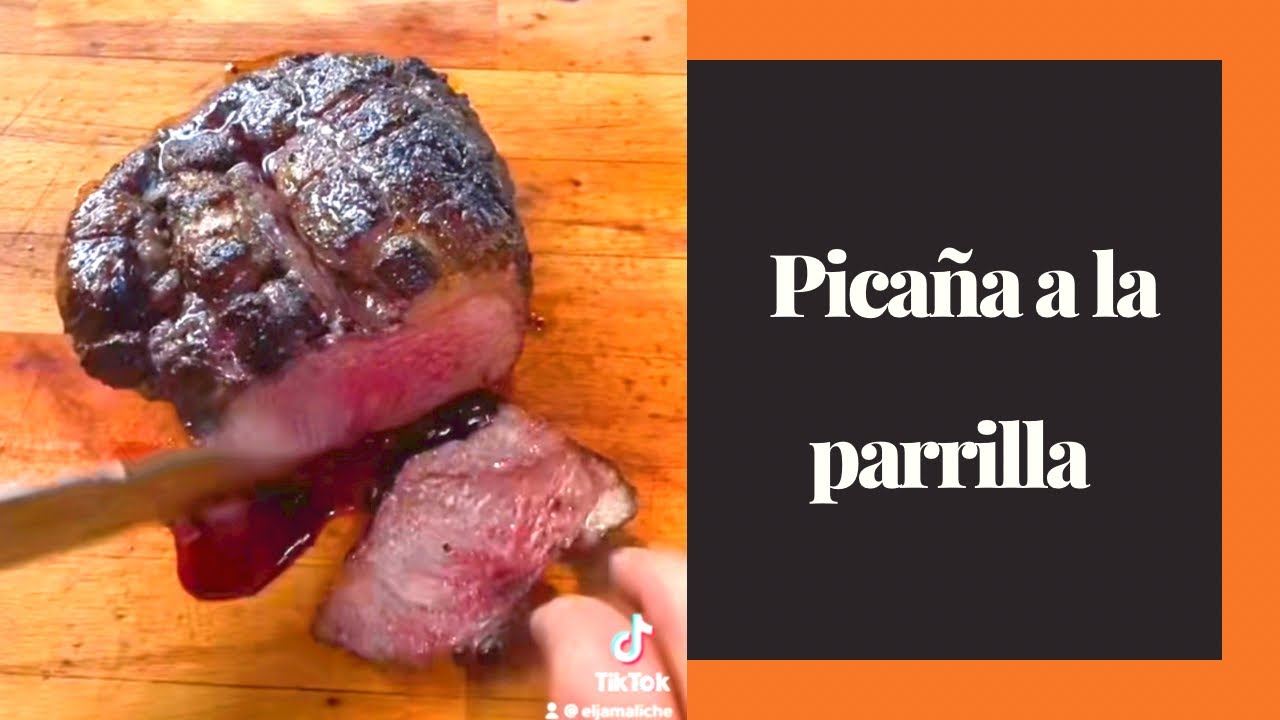 Picaña a la parrilla, BBQ picanha steak