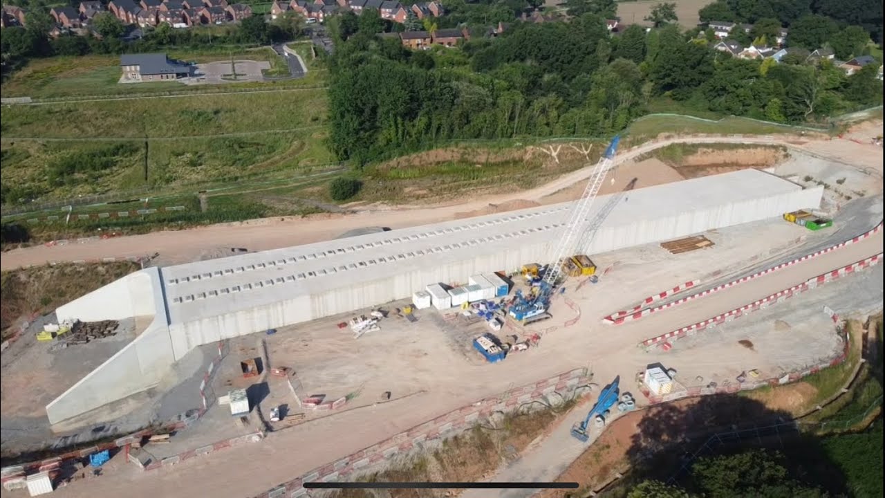 HS2 Burton Green 26th June 2024