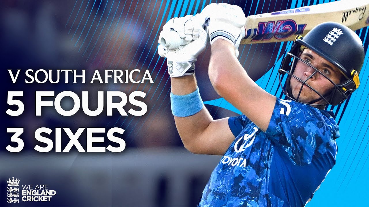 The Star Boy 🌟| Jacob Bethell Smashes Half-Century | England v South Africa