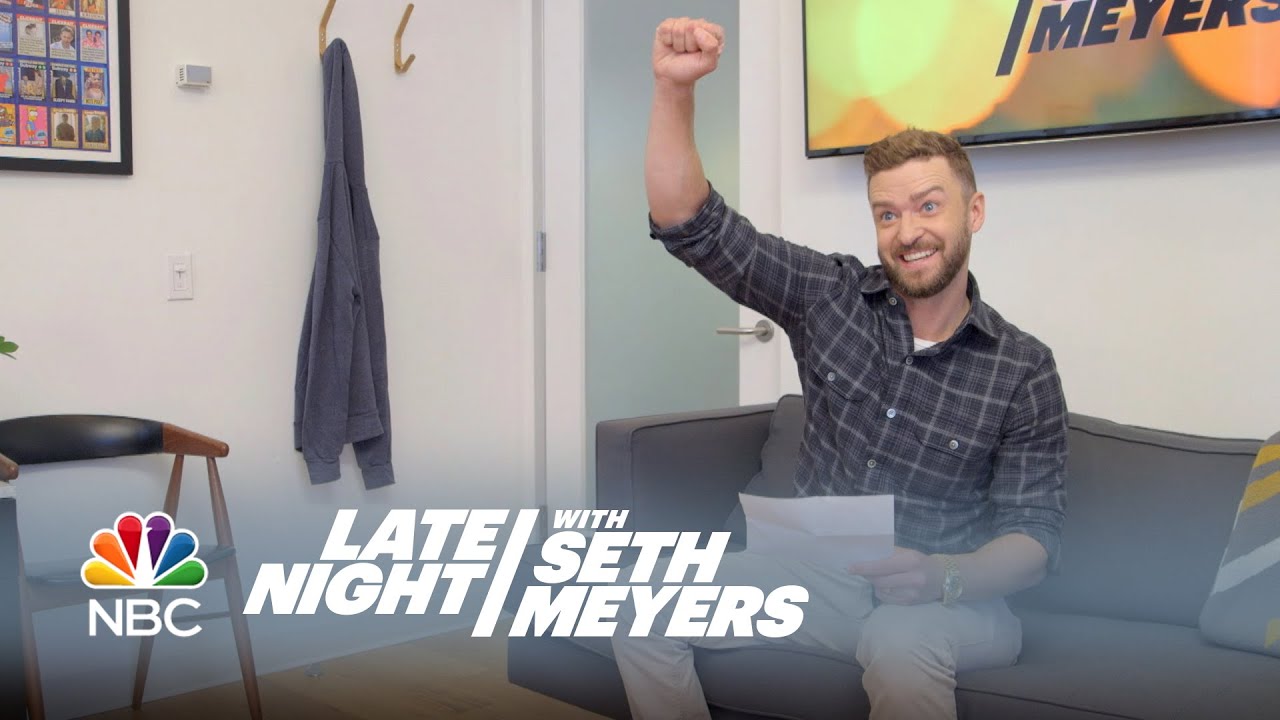 Justin Timberlake's New Late Night Theme Songs - Late Night with Seth Meyers
