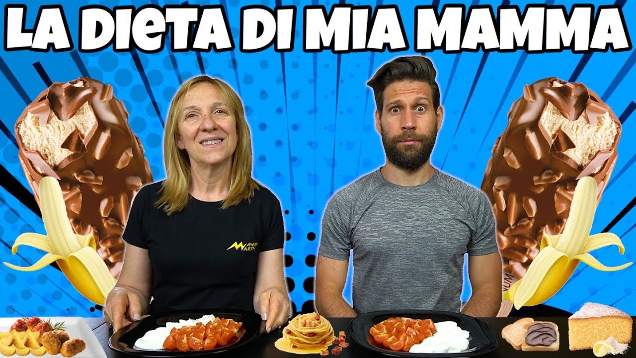 PROVO LA DIETA DI MIA MAMMA - (Esperimento Alimentare)