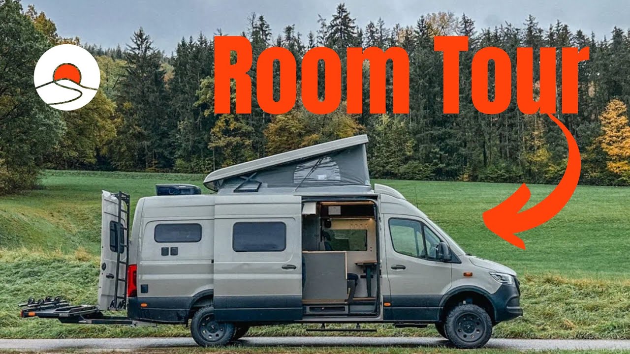 🚐 Mercedes Sprinter 4x4 „LEO“ – Luxus-Campervan mit Homeoffice & Offroad-Power! Jetzt kaufen!
