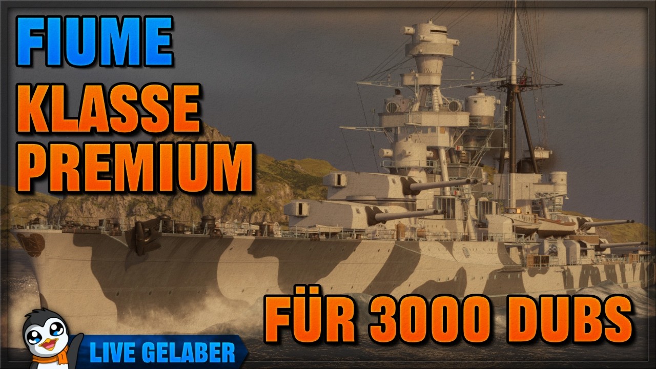 Wie geil war DAS DENN?! - Fiume - World of Warships [Live Gelaber]
