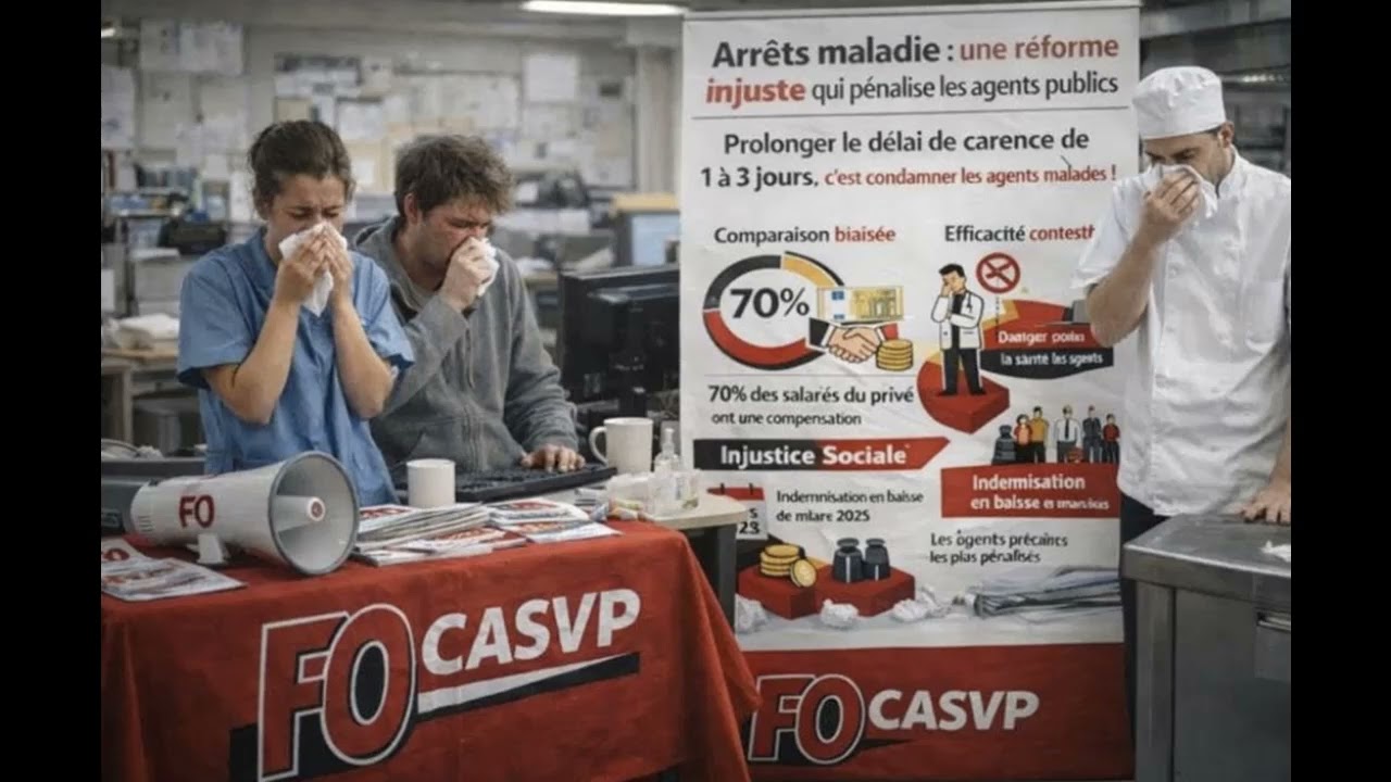 Abandon des 3 jours de carence : ce que les agents publics doivent savoir | FO CASVP