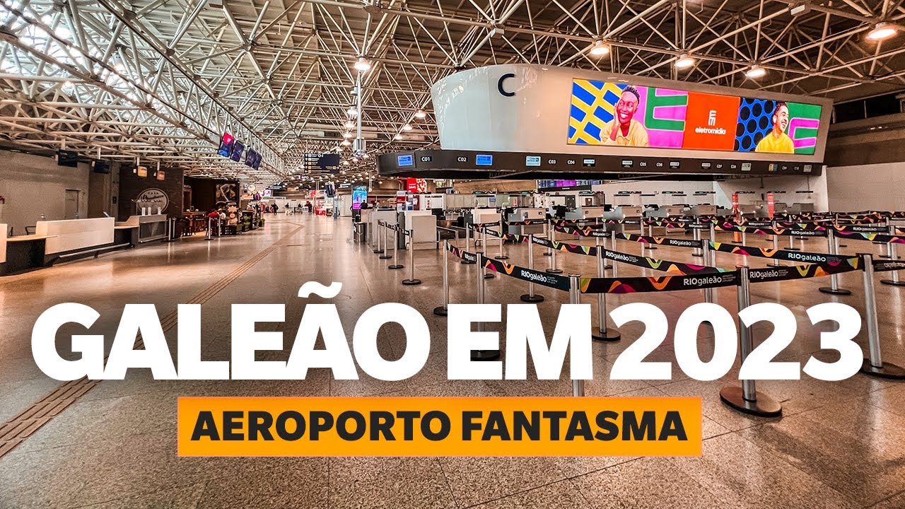 O ABANDONO E A SOBREVIDA DO GALEÃO: Qual é a situação do aeroporto em 2023