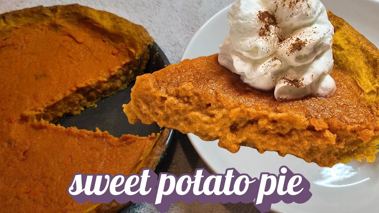 Home-baked Gold Sweet Potato Pie