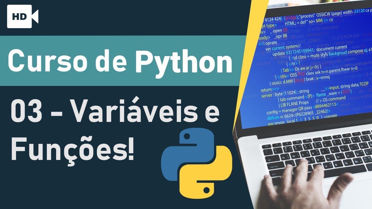 Curso de Python 03 - Variaveis e funções | Prime Cursos Grátis