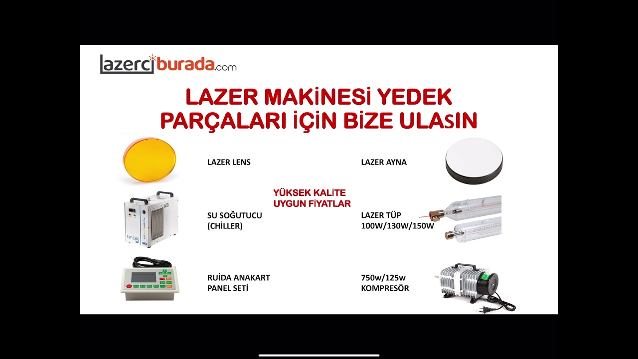 LazerciBurada Lazer Kesim Makinaları Yedek Par&ccedil;a