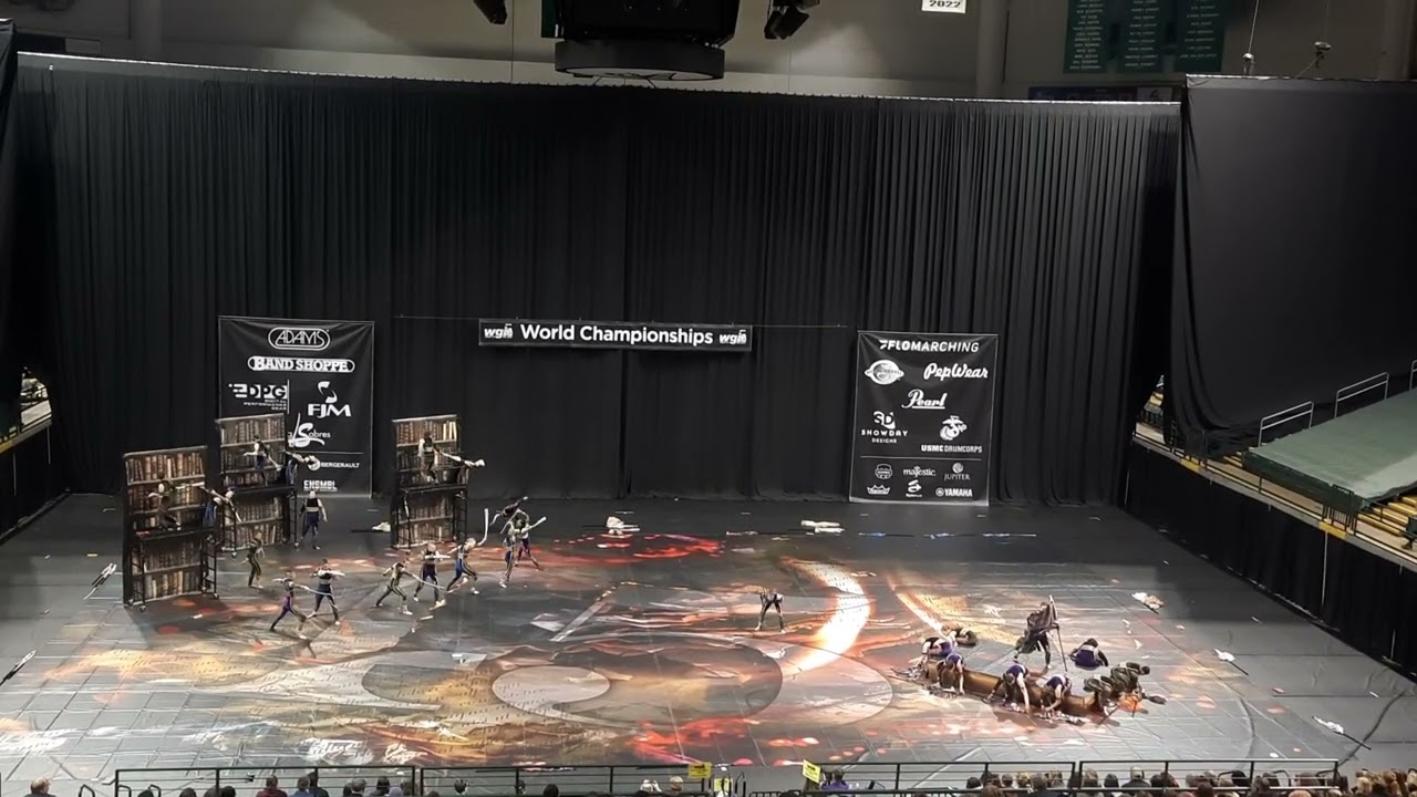 Collage winterguard 2025 semifinals 